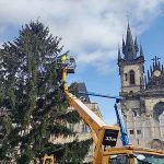 El árbol de Navidad de Praga: magia, tradición y segunda vida